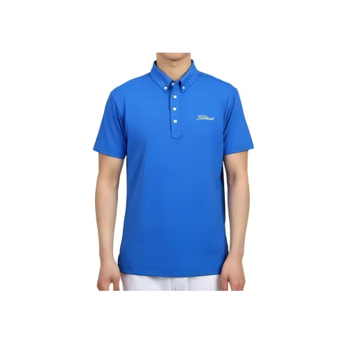 TITLEIST Синий Мужская Поло
