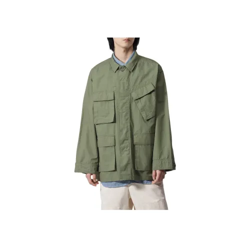 Engineered Garments Collaboration Зеленые Мужские Куртки