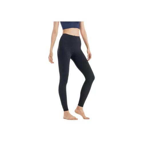 DECATHLON Спортивные брюки Женские Дымчатый Черный