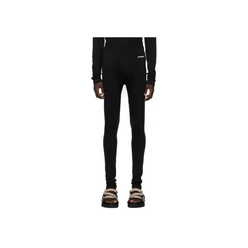 JIL SANDER Черные Женские Леггинсы