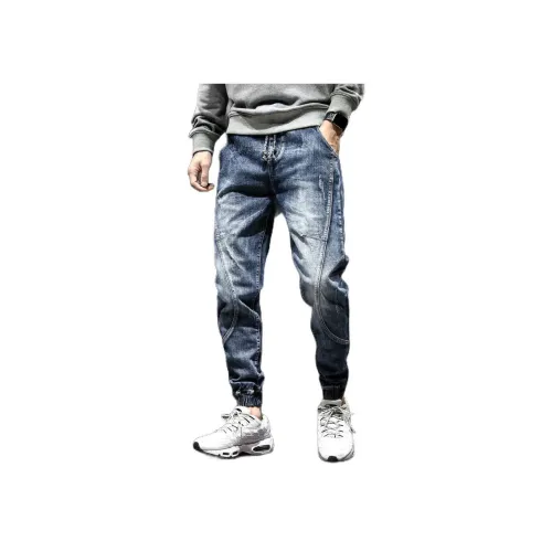 PWUE Синие Унисекс Джинсы