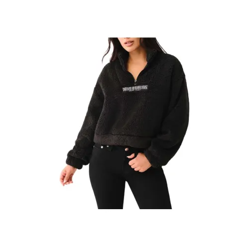 TRUE RELIGION Свитшот Женский Черный