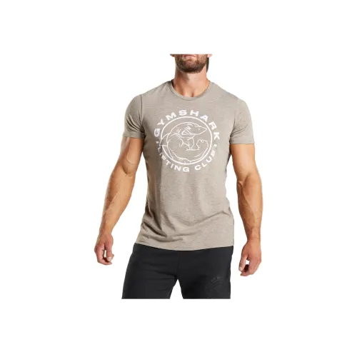 GYMSHARK Lime Gray Мужская T-рубашка