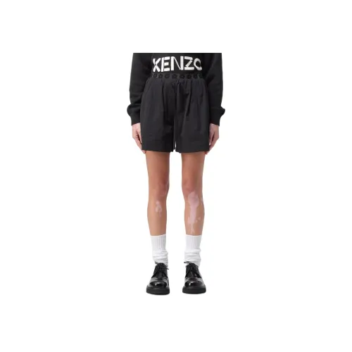 KENZO Черные Женские Повседневные Шорты