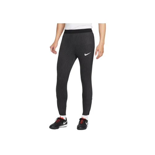 Nike Dri Fit ADV Вязаные Тренировочные Штаны Мужские Черный Углеродный Черный Белый