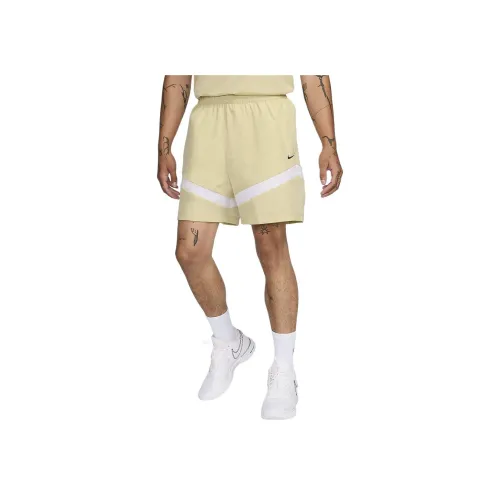 nike Dri FitIcon Вязаные Баскетбольные Шорты Баскетбольные Шорты Мужские Команда Золото Команда Золото Белый Черный