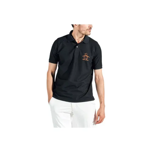 Munsingwear Мужская черная поло
