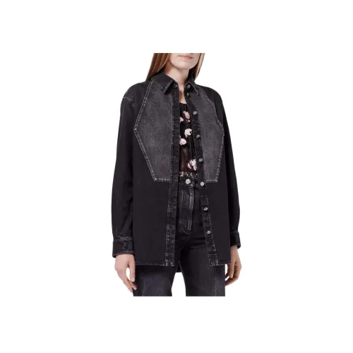 CHANEL 24 Весенне-летняя рубашка Женская Черная