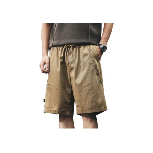 GELANLU Хаки Унисекс Повседневные шорты