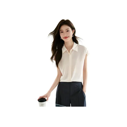 Mo Han Yi Mei Рубашка Женская Экрю