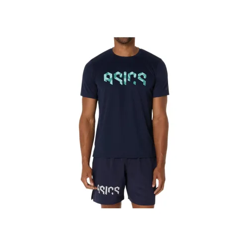 Asics Hex Graphic T-Shirt Мужская рубашка Midnight