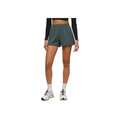 GYMSHARK Спортивные шорты Женские Зеленые