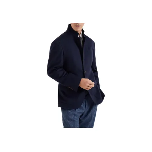 BRUNELLO CUCINELLI Куртки и Пальто Мужской Синий