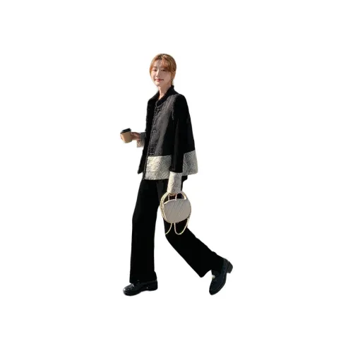 MEXICAN Черный Женские Повседневные Костюмы