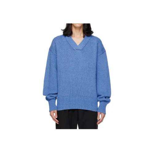 JIL SANDER Синие Мужские Свитера