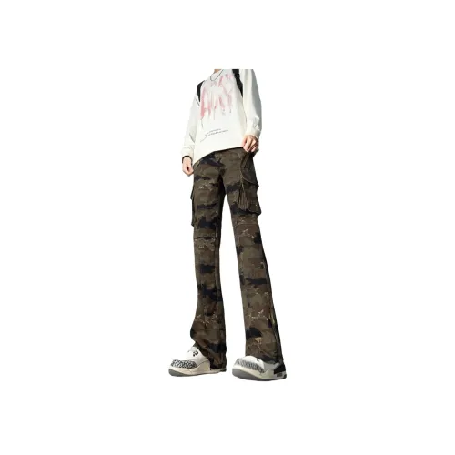 M JEANS STUDIOS 7 Камуфляж Унисекс Джинсы