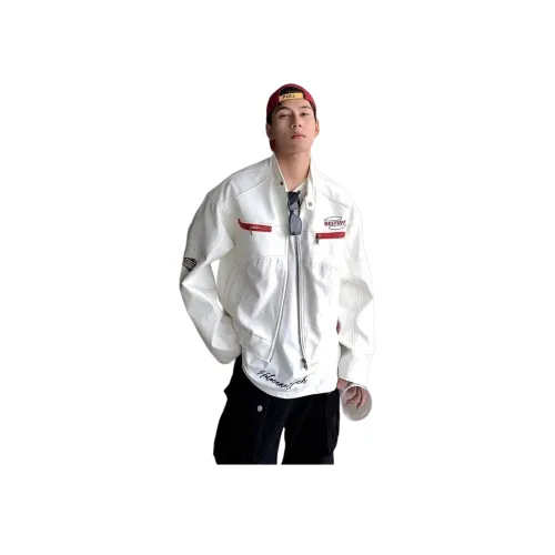 TAOKK Белый Унисекс Куртки