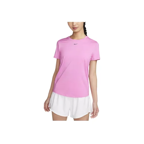 nike T-Shirt Женская Ярко-Розовая