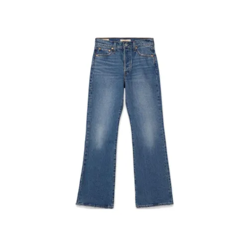 Levis Темно-синие женские джинсы