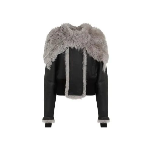 RICK OWENS Черные Женские Куртки