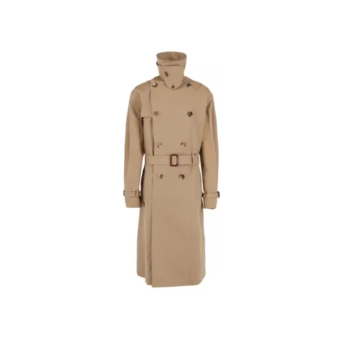 Alexander McQueen Тренчкот Мужской Светлый Умбра