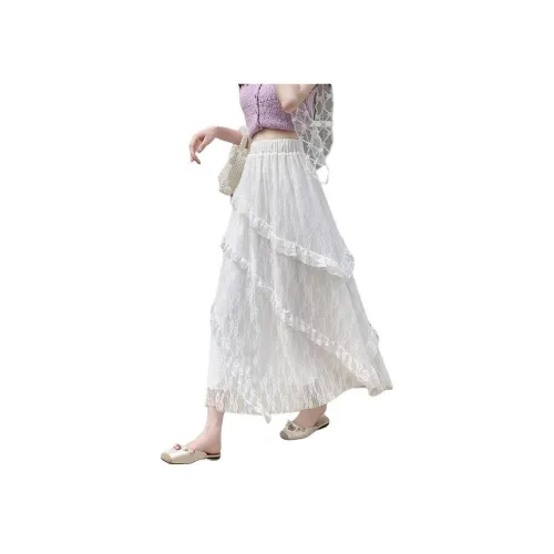 MUCCHIC Повседневный Длинный Юбка Женские