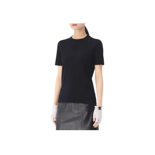 CHANEL Черные Женские Рубашки T