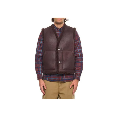 A.P.C. Joint Paragraph Коричневый Мужской Жилеты