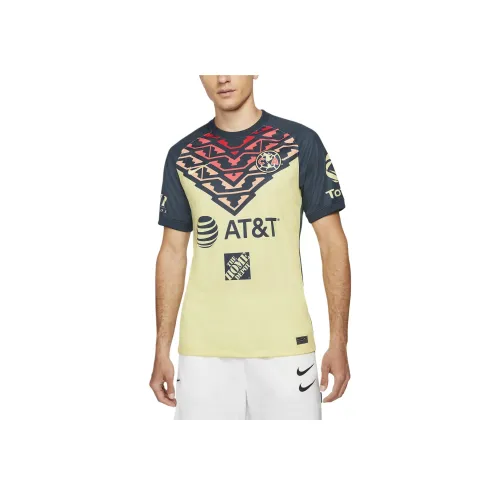 nike Club América Футбол Джерси Мужской Лимон Шифон