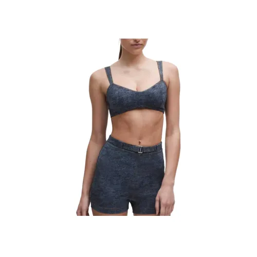 Lululemon Синий многоцветный Цвет Камень Саржа Клуб Синий MULTI Женское Спортивное белье