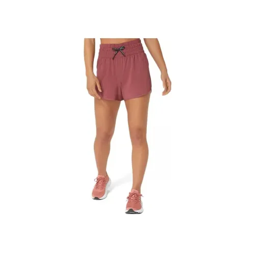 Asics NAGINO Спортивные шорты Женские Beef Rib Red