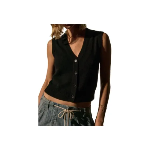 JAMES PERSE Черные Женские Майки