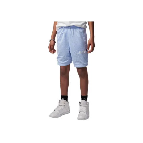 Jordan Mesh Shorts Teenagers Hydrogen Blue Джордан Сетчевые Шорты Подростки Водород Синий