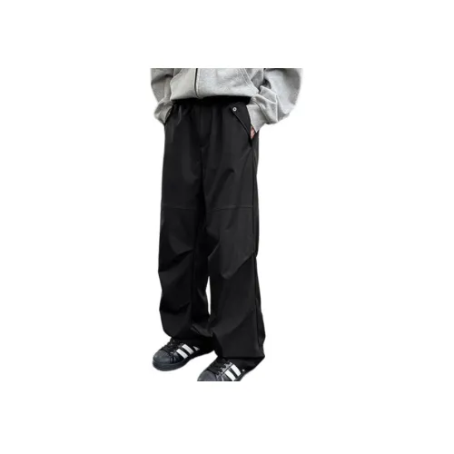 BUSINE; Мужские повседневные черные штаны