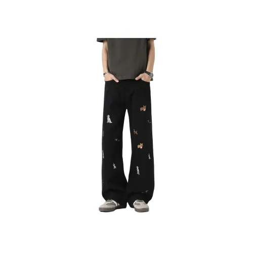 PAINT STAIN Унисекс Джинсы