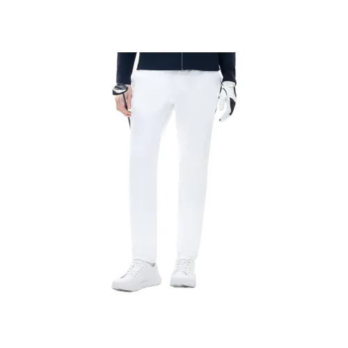 FILA GOLF серия Вязаные Тренировочные Штаны Мужские Нефритово-Белый