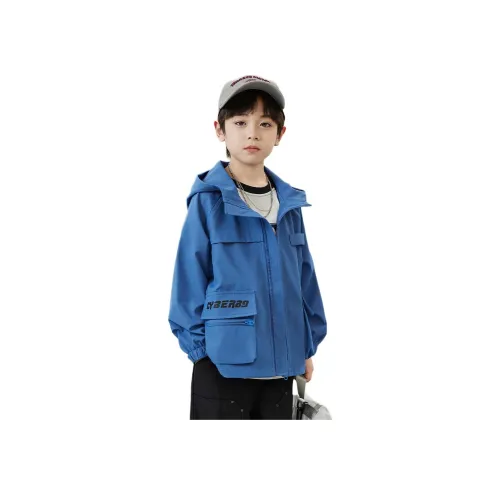 BIG WASP Спокойный синий Kids Топы