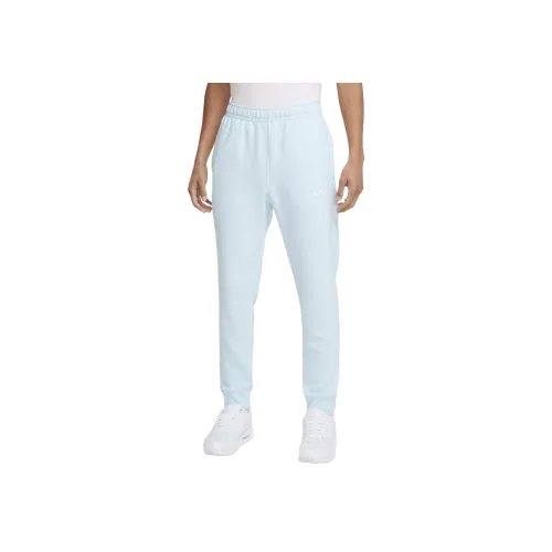 Nike Sportswear Club Флис Joggers Вязаные Тренировочные Брюки Мужские Синие