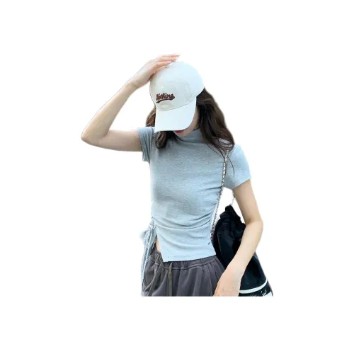 NANING9 Серые Женские Футболки