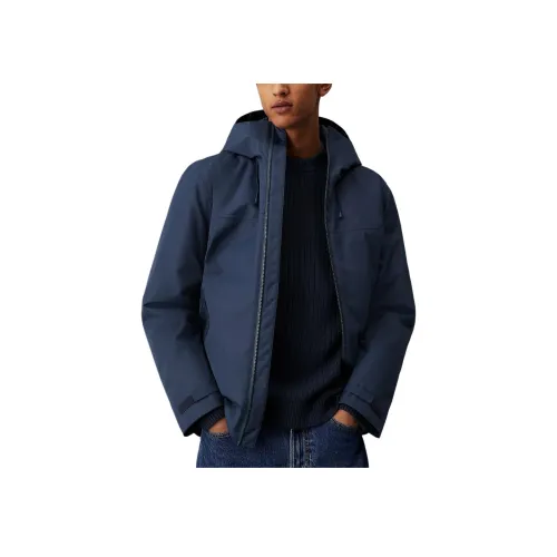 CALVIN KLEIN Куртки и Пальто Европейская версия Мужской Синий