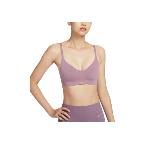 Nike AlateDri Форма Минималистичный Спортивный комплект для женщин Серый Фиолетовый Красный Белый
