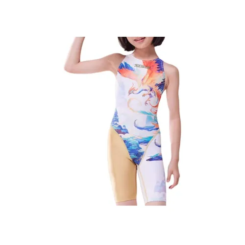 ZOKE Детский купальник Белый Орхидея Golden Курослеп Детский