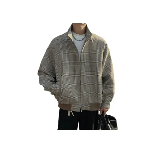 GANGZAI Old Money Коричневый Унисекс Куртки