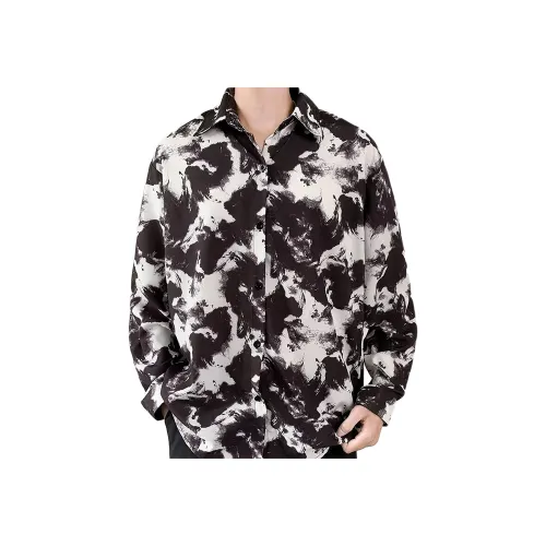 PISYPOX Черный Унисекс Рубашки