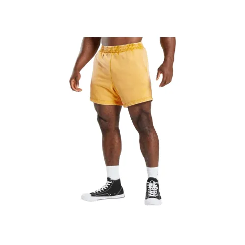 GYMSHARK Повседневные шорты Мужские Желтые