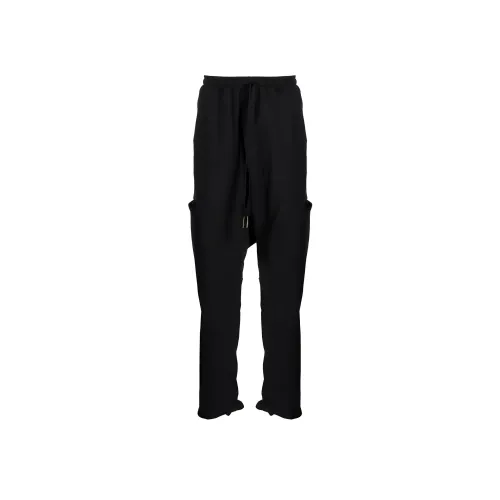 Boris Bidjan Saberi Черные Мужские Вязаные Спортивные Штаны