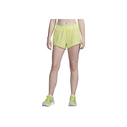 Saucony Outpace Повседневные шорты Женские Солнечно-желтые