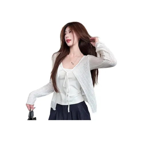 YICHEN Белые Женские T-рубашки