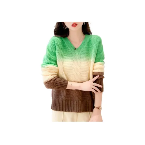 Mokana Зеленый Женские Трикотаж