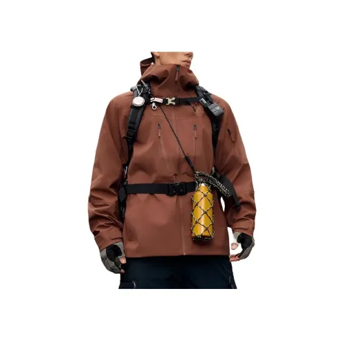 361° Чай Верблюжье-коричневый Унисекс Ветровки